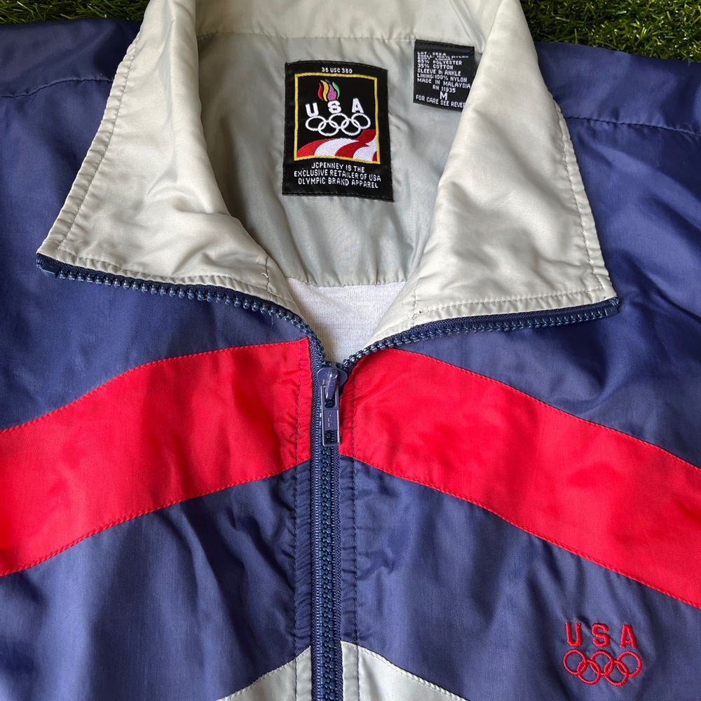 1996 Atlanta Olympics Warm Up Track Jacket 🥇 - Picture 3 of 3